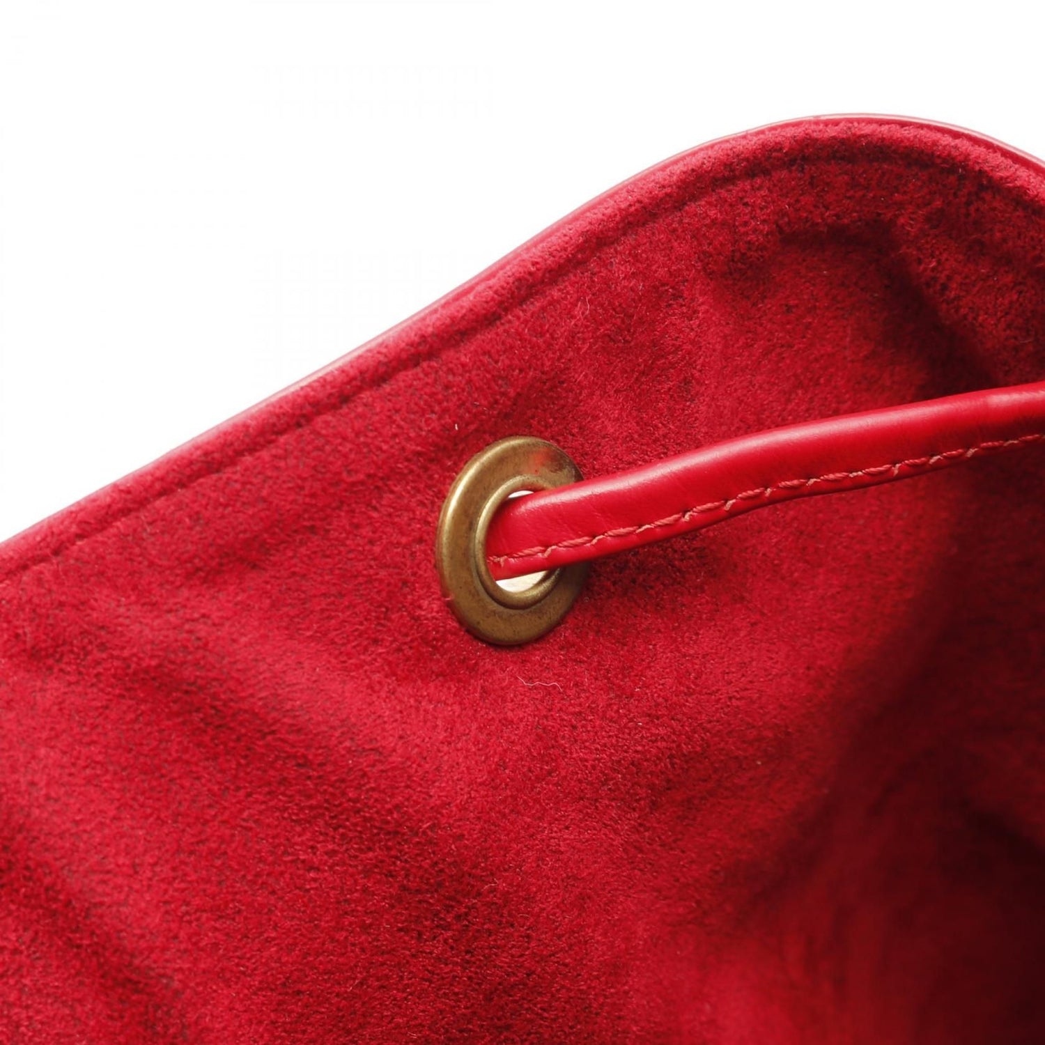 Louis Vuitton Noe Castilian Red Red Shoulder Bag M 44007