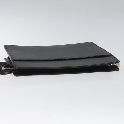 Louis Vuitton Epi Pochette Homme Clutch Bag Black Noir M 52522 Lv Auth