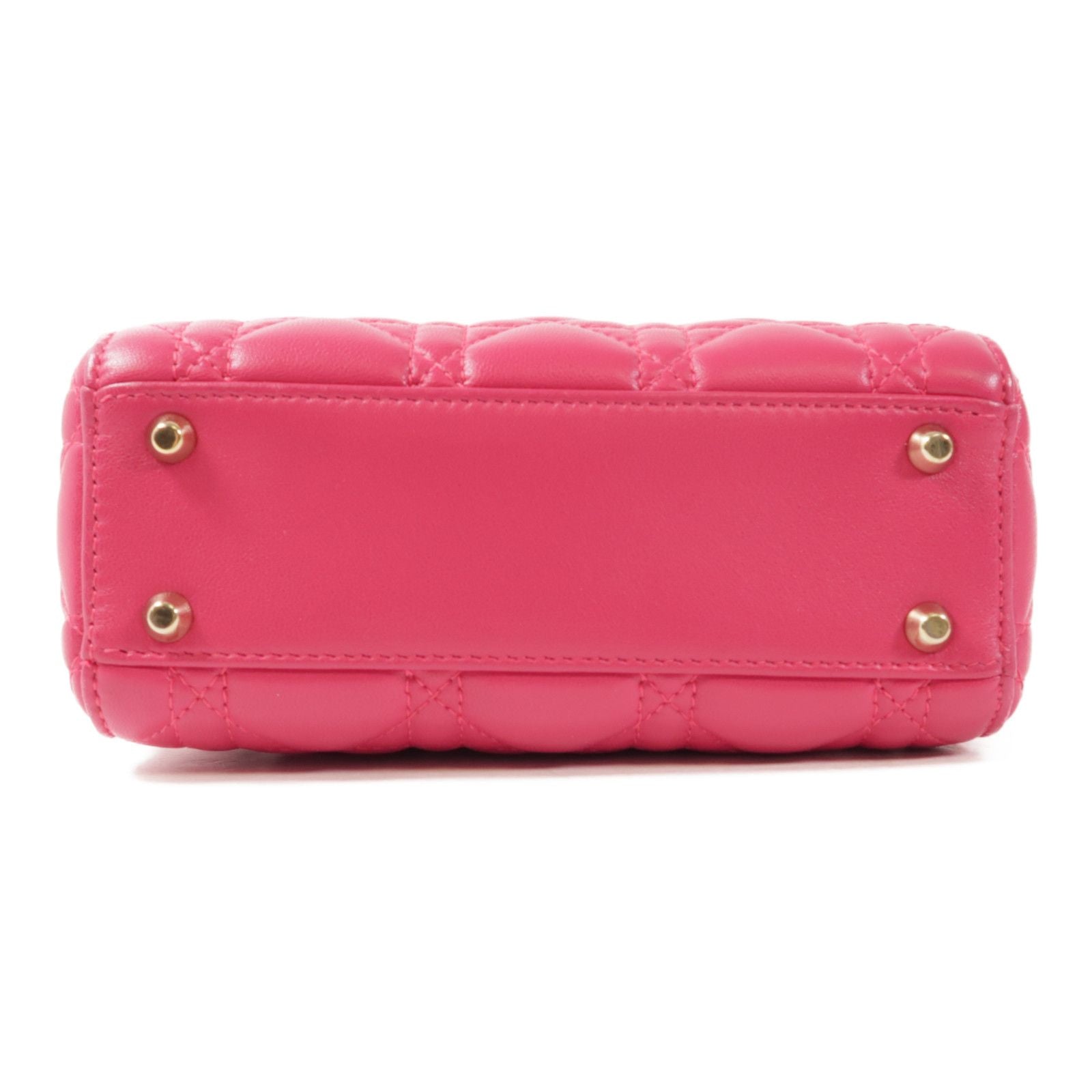 Dior Lady Dior Mini Raspberry Pink