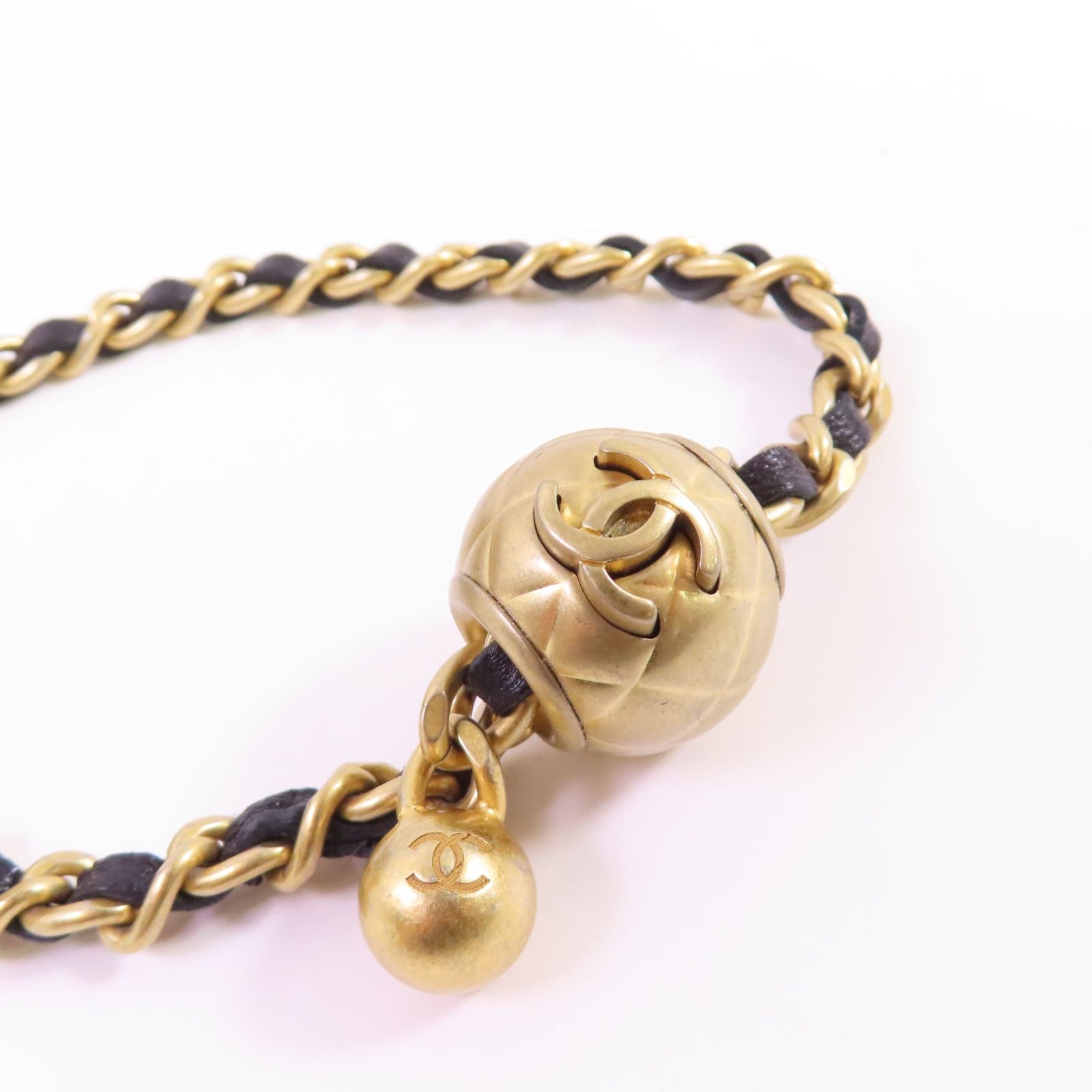 Chanel Black Sheepskin Leather Mini Vanity Case Shoulder Bag Lambskin (sheep Leather)