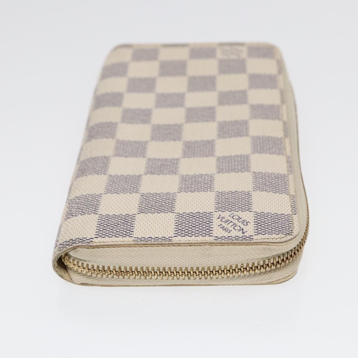 Louis Vuitton Zippy Wallet, Damier Azur