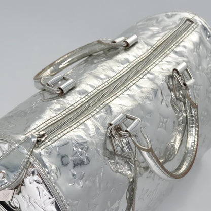 Louis Vuitton Monogram Miroir Speedy 30 Hand Bag Argent M 95786 Lv Auth