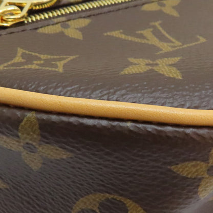 Louis Vuitton Loop Monogram Canvas Brown Shoulder Handbag M 81098