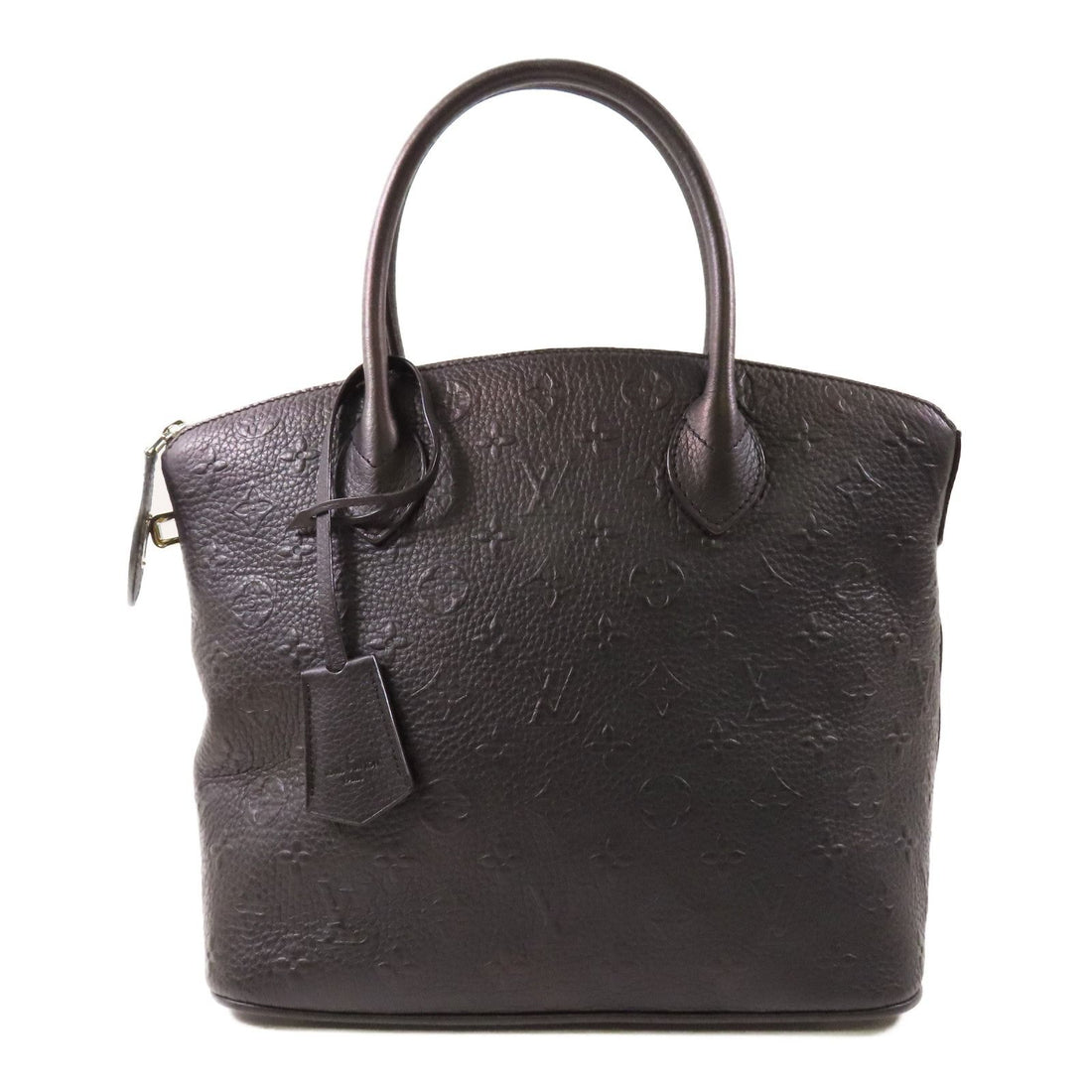 Louis Vuitton Cowhide Leather Revelation Lockit Ginpaku Handmade Bag Black Blk Handbag M 40771
