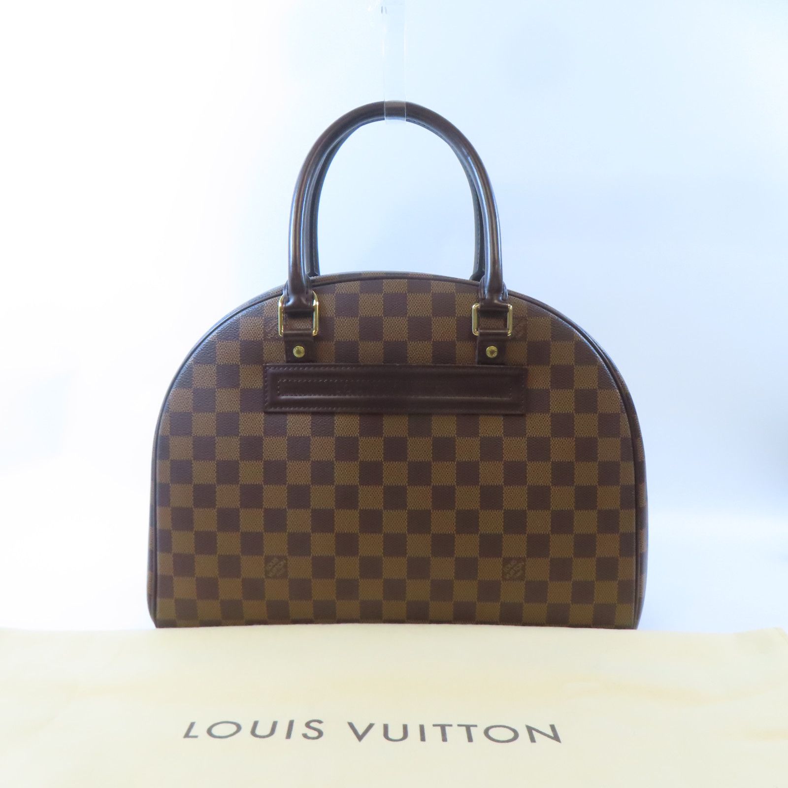 Louis Vuitton [decreased] [grace] Damier Nolita Gold Handmade Bag Color Brown Handbag N 41455