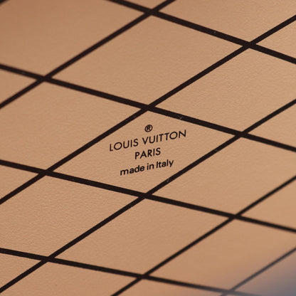 Louis Vuitton Petit Bowat Chapo Beige Black Handbag M 53138