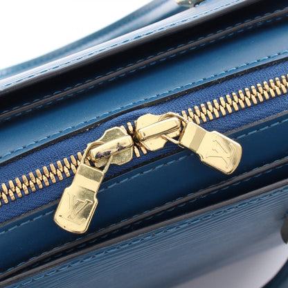 Louis Vuitton Pont Neuf Handbag M 52055 Epi Leather Toledo Blue Lv