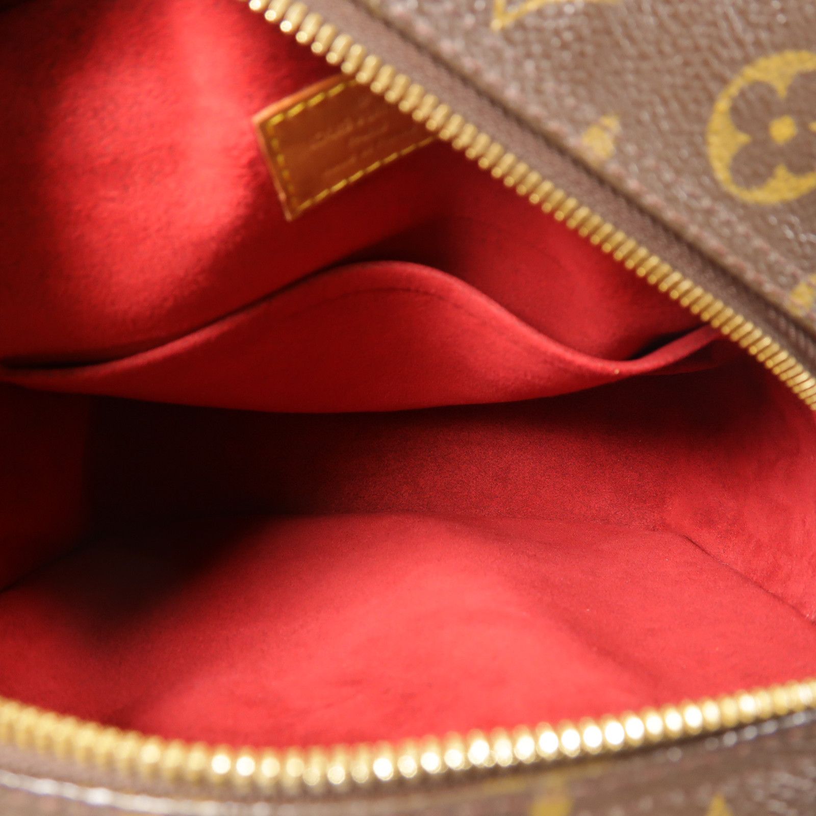 Louis Vuitton Monogram Excentri-cite Kinsaku Hand-turned Bag Palm Color Brown Handbag M 51161