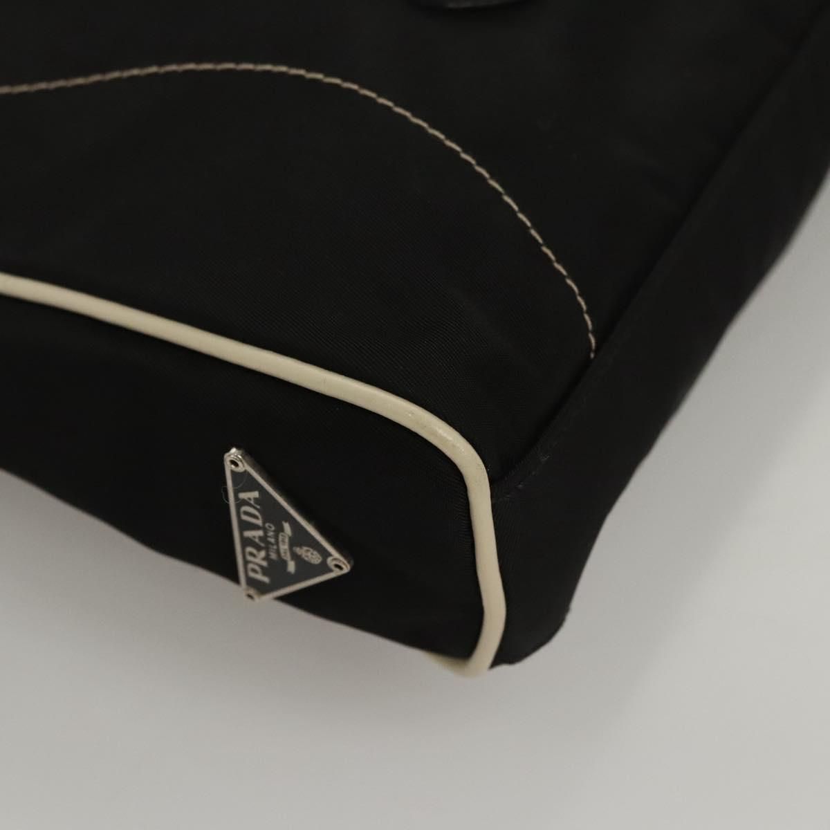 Prada Shoulder Bag Nylon Black Auth