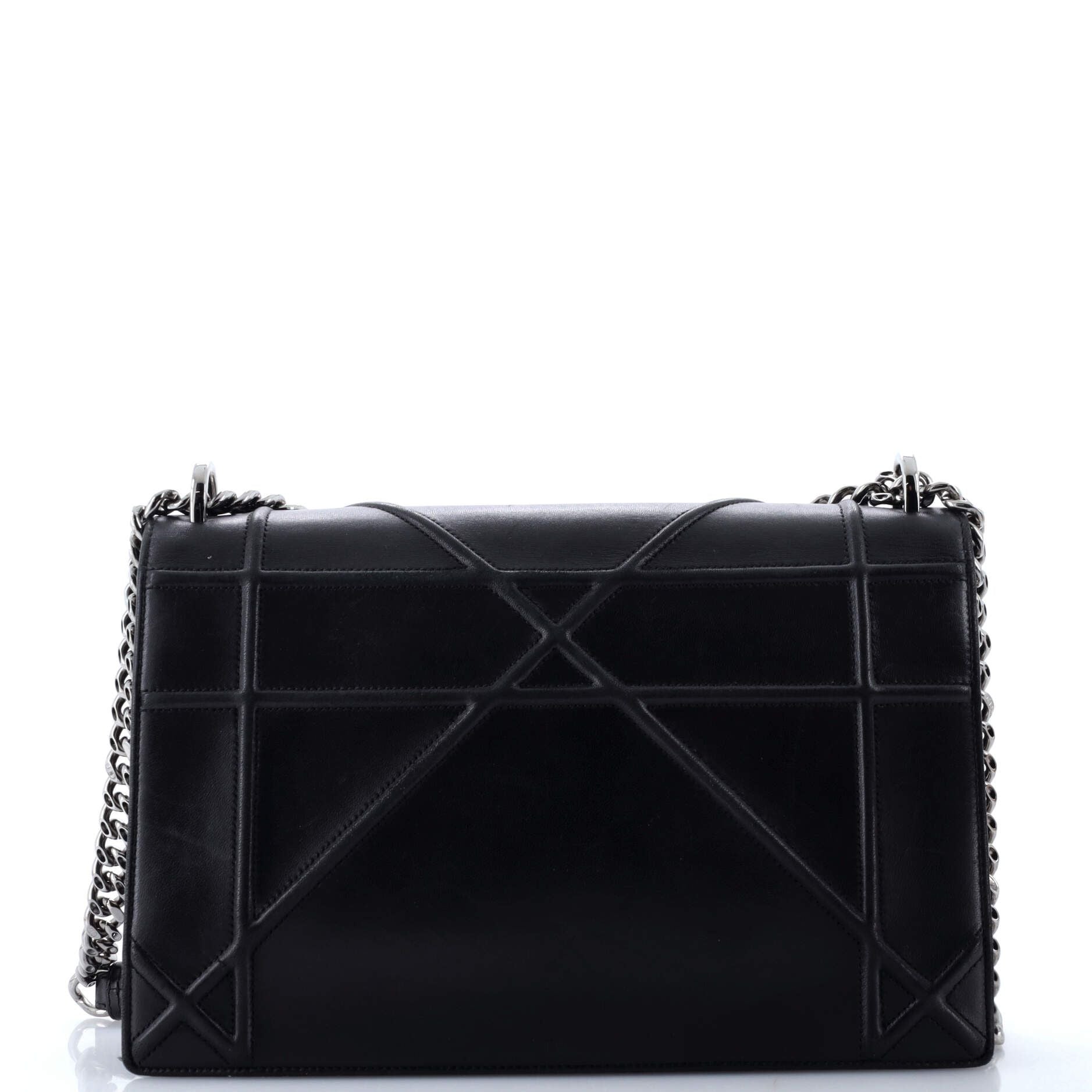 Christian Dior Diorama Flap Bag Calfskin Large