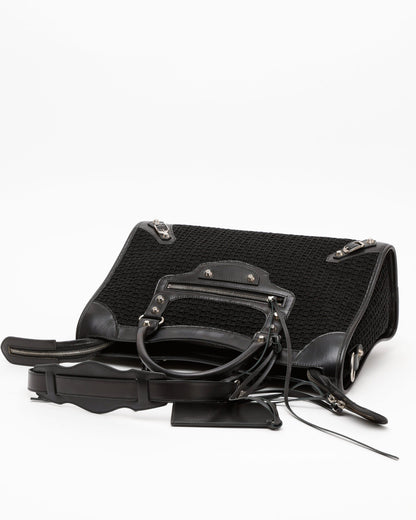 Balenciaga Mesh Classic City Motocross Bag