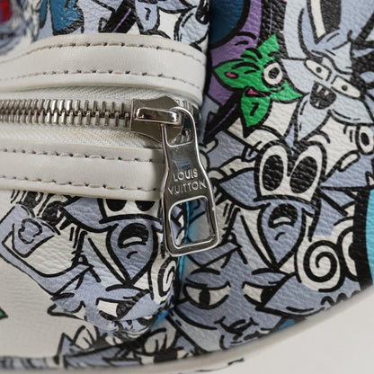 Louis Vuitton Monogram Comics Bum Bag Multi Pocket Bag M 21853 Lv Auth