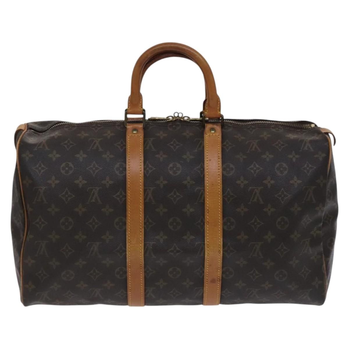 Louis Vuitton Monogram Keepall 45 Boston Bag M 41428 Lv Auth