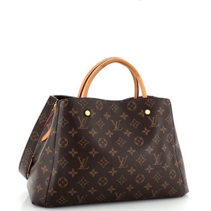 Louis Vuitton Montaigne Handbag Monogram Canvas Mm