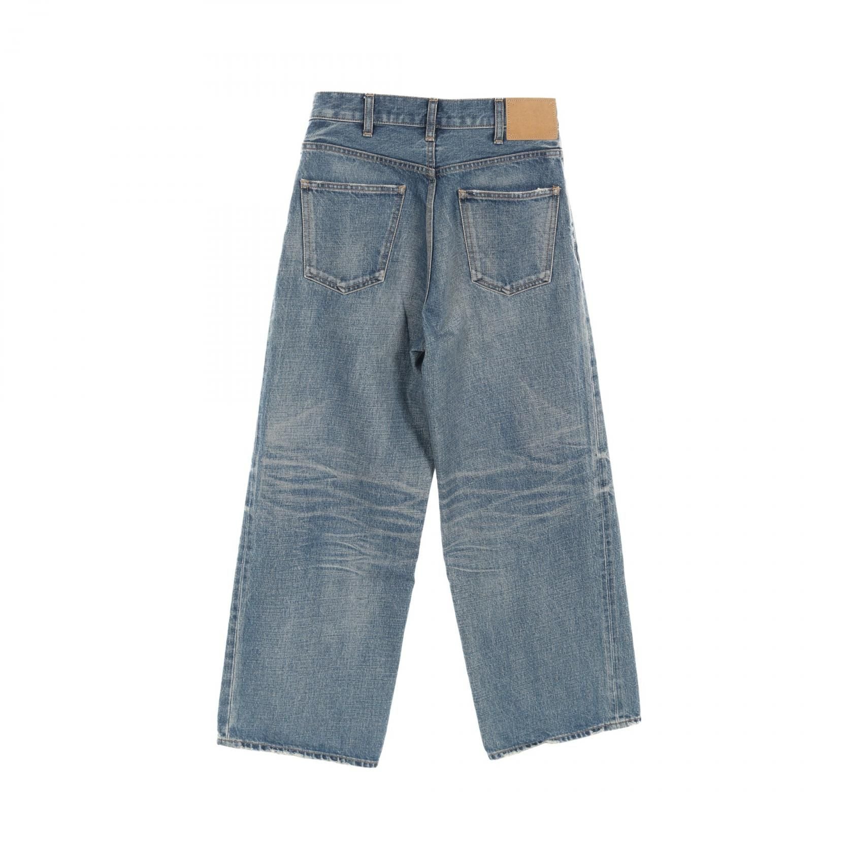 Celine Denim Pants Navy Cotton N 648 930f 07uw