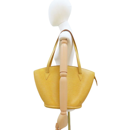 Louis Vuitton Saint Jacques Shoulder Bag Epi Leather Yellow M 52269
