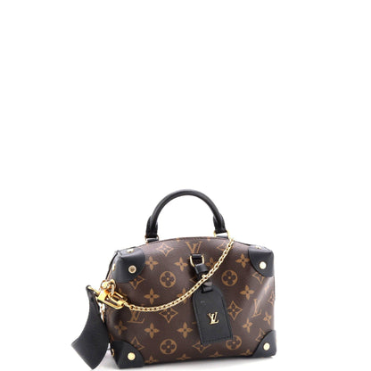 Louis Vuitton Petite Malle Souple Handbag Monogram Canvas