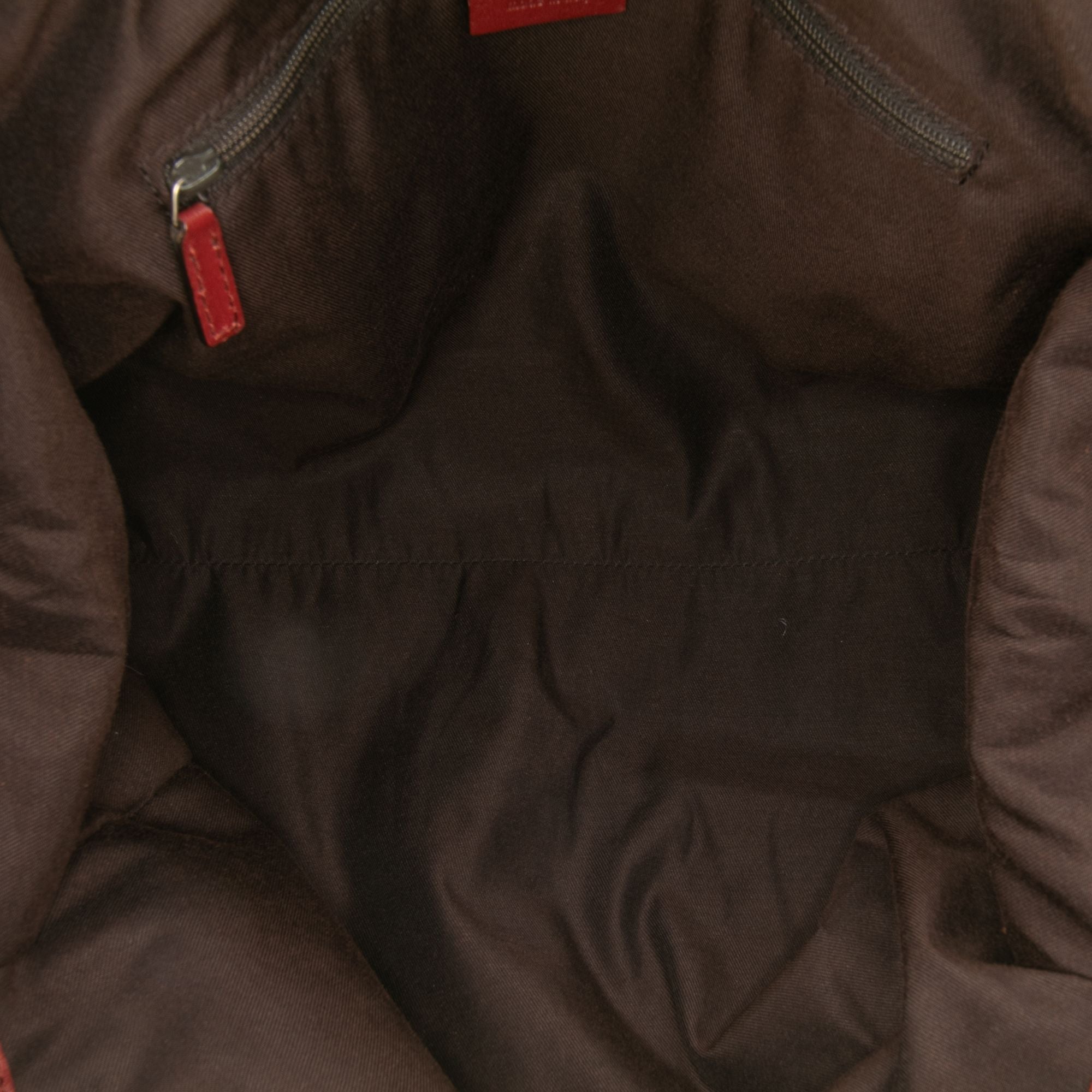 Gucci GG Canvas Sukey Satchel Brown