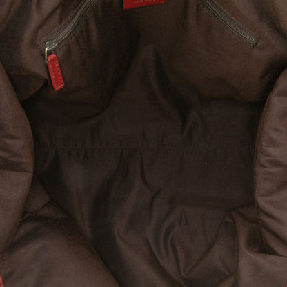 Gucci GG Canvas Sukey Satchel Brown