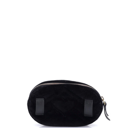 Gucci GG Marmont Belt Bag Matelasse Velvet