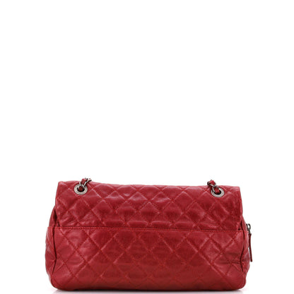 Chanel Easy Flap Bag Quilted Caviar Jumbo