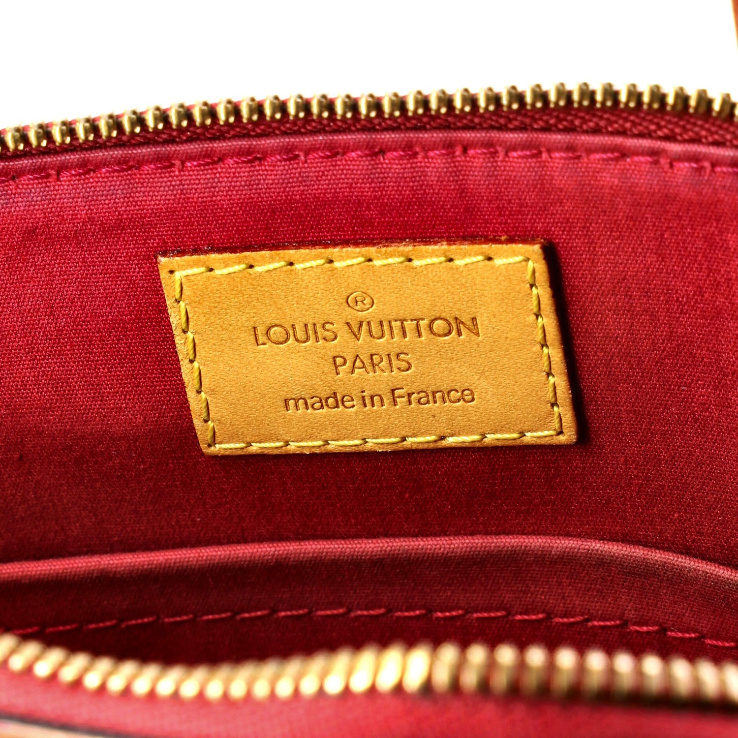 Louis Vuitton Alma Handbag Monogram Vernis Bb