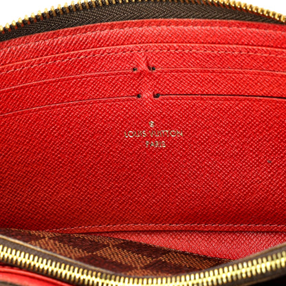 Louis Vuitton Clemence Wallet, Damier Ebene