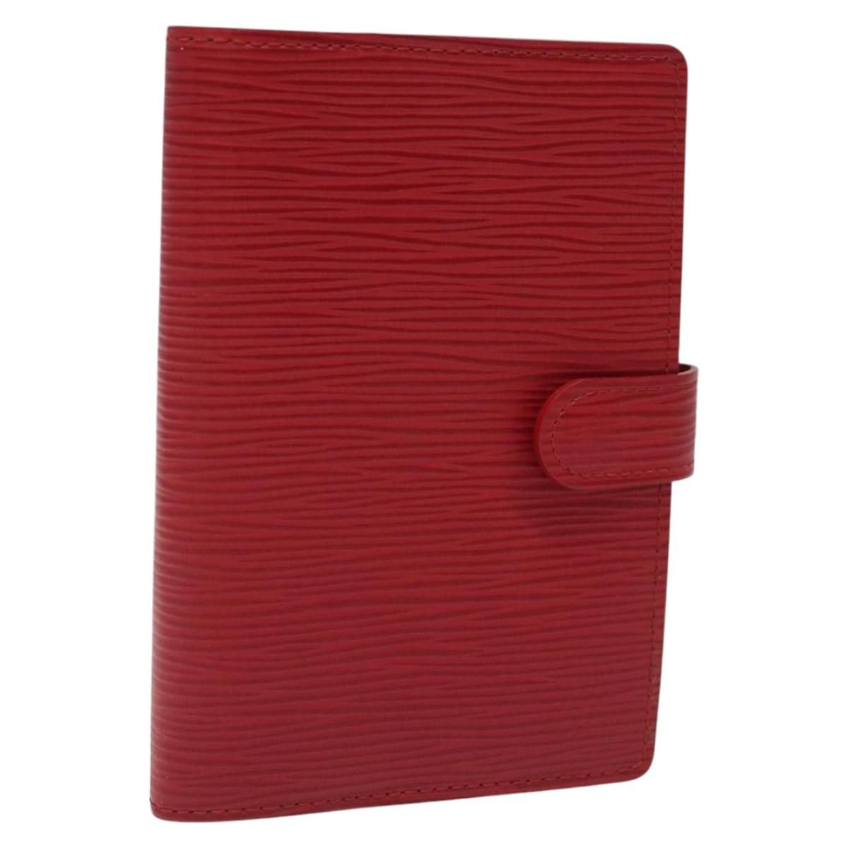 Louis Vuitton Epi Agenda Pm Day Planner Cover Red R 20057 Lv Auth
