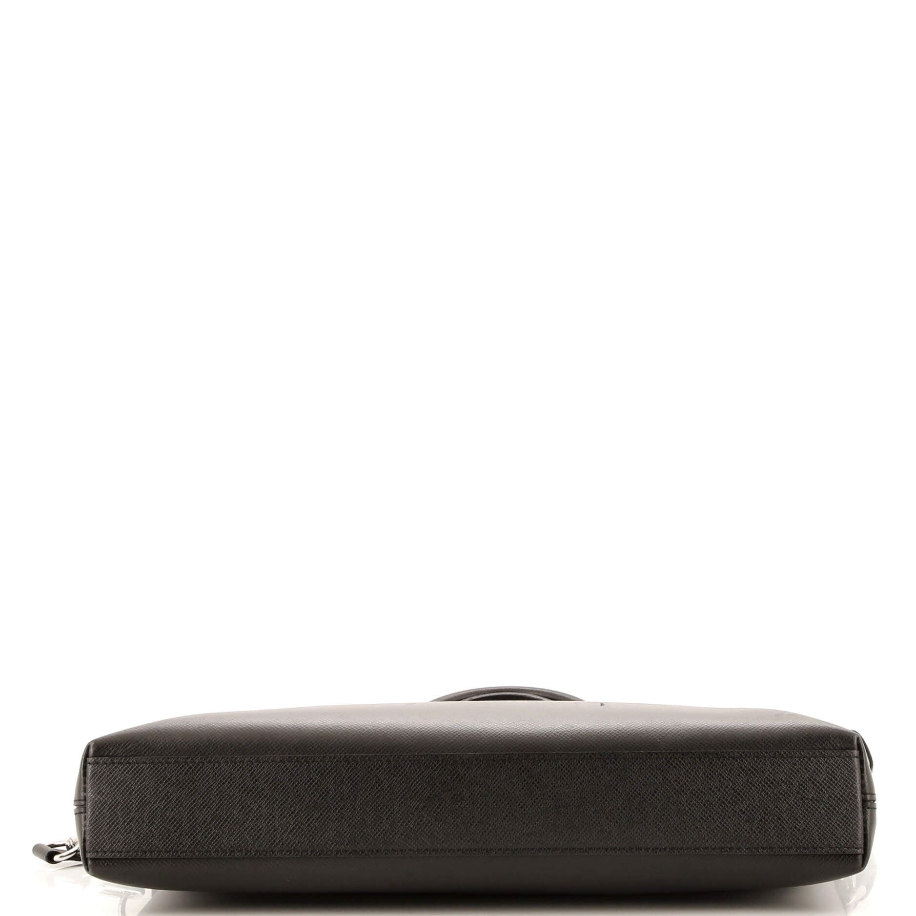 Louis Vuitton Anton Soft Briefcase Taiga Leather