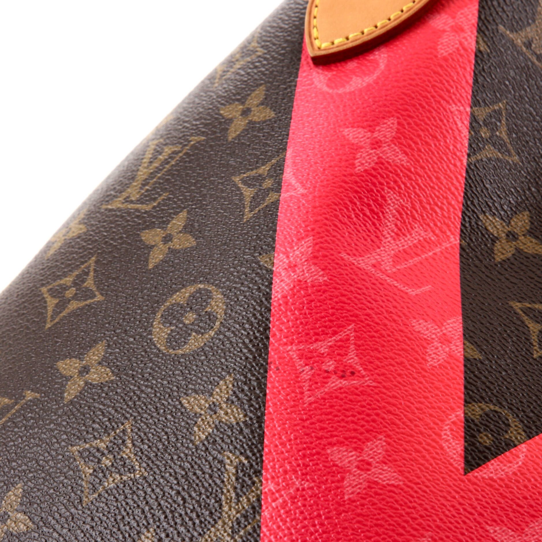 Louis Vuitton Neverfull Nm Tote Limited Edition Cities V Monogram Canvas Mm
