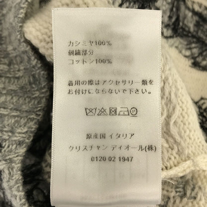 Dior Crew Neck Sweater Knit Cashmere White 34