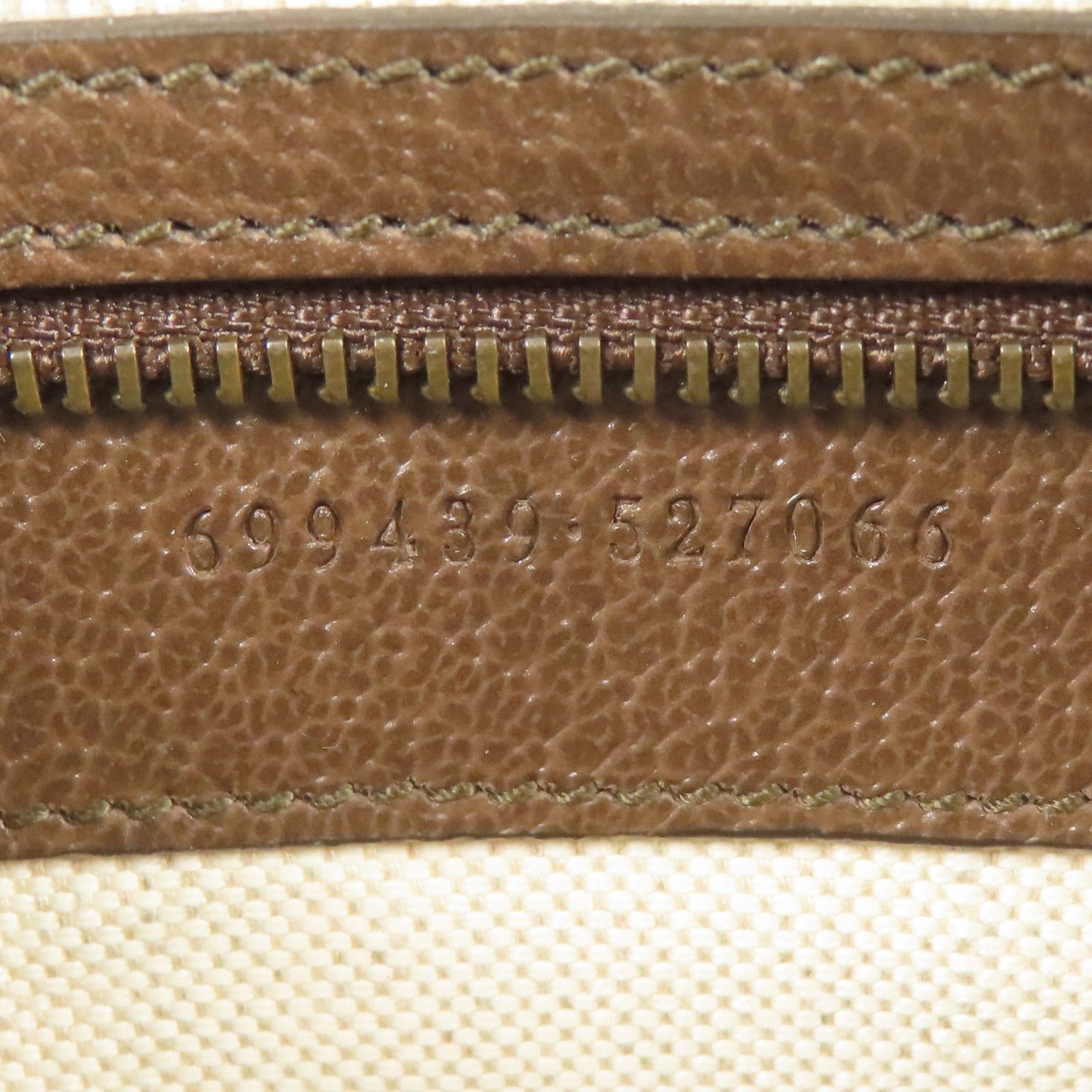 Gucci Painted Canvas Ophidia Gold Shoulder Bag Brown Gg Canvas 699439