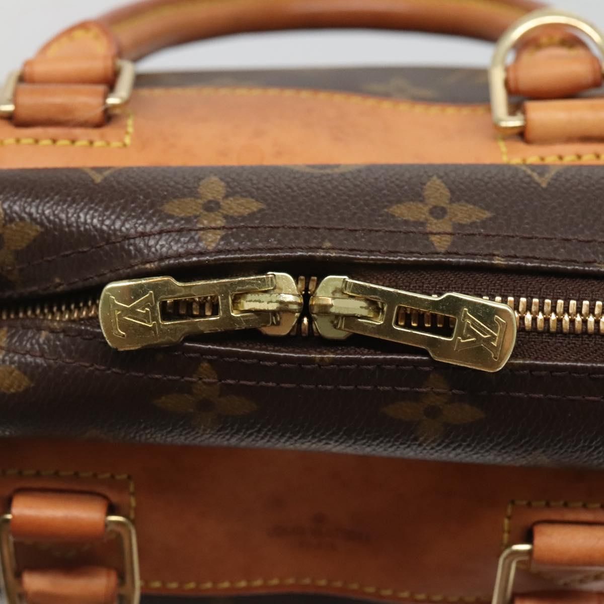 Louis Vuitton Monogram Deauville Hand Bag M 47270 Lv Auth