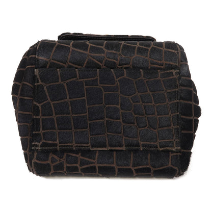 Chanel Black Horsehair 2.55 Chain Shoulder Gold Chain Shoulder Back Bag Black Shoulder Bag Ot