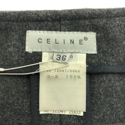 Celine Skirt Wool Gray 36