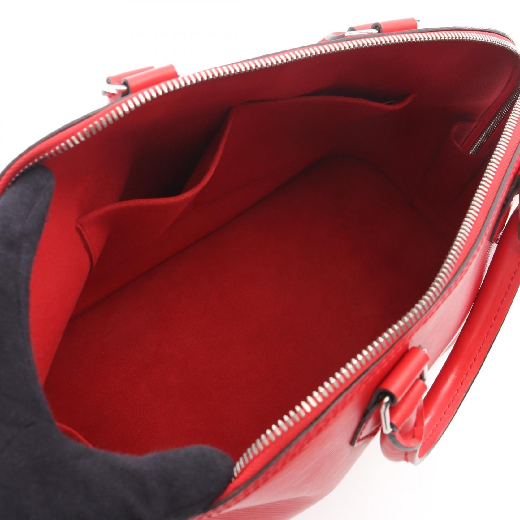 Louis Vuitton Alma Mm Coquelicot Red Handbag