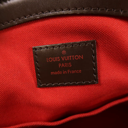 Louis Vuitton [special] [offer] Damier Verona Pm Gold Buckle Shoulder Bag Brown Ebene Brown Shoulder Bag N 41117