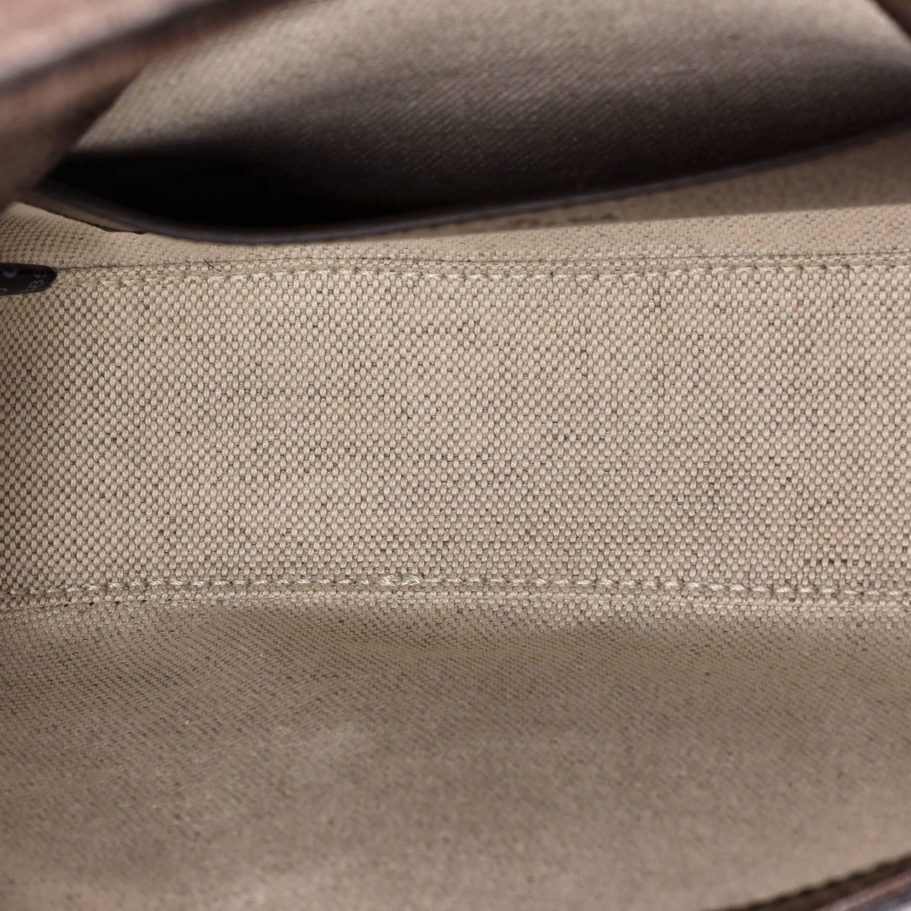 Gucci Horsebit 1955 Shoulder Bag Jumbo Gg Canvas Mini