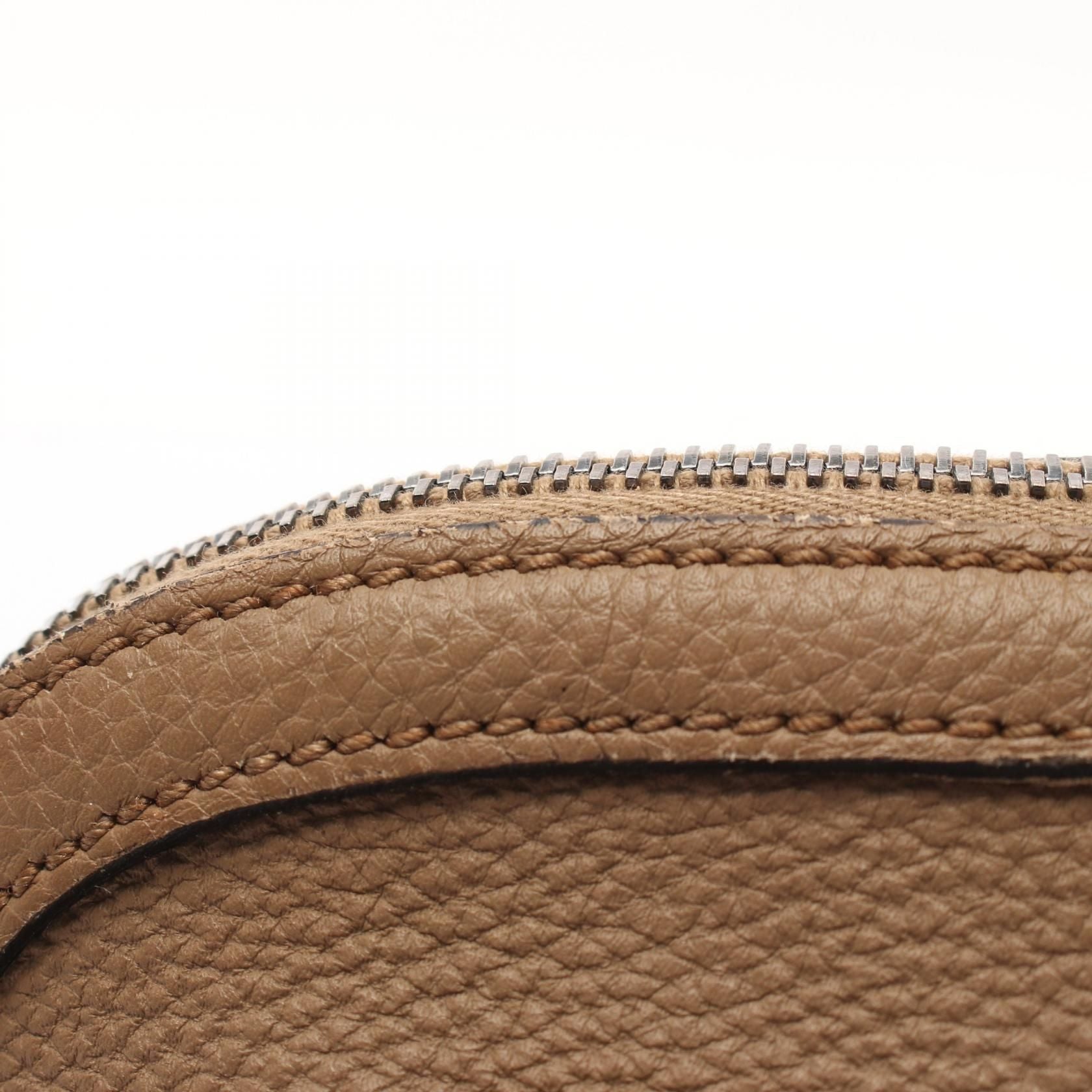 Gucci 2way Shoulder Handbag 341504 Leather Beige