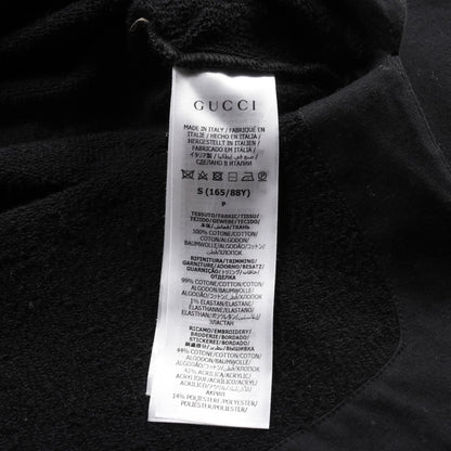 Gucci Sweatshirts Tops 776844 Cotton Black Pink S Logo