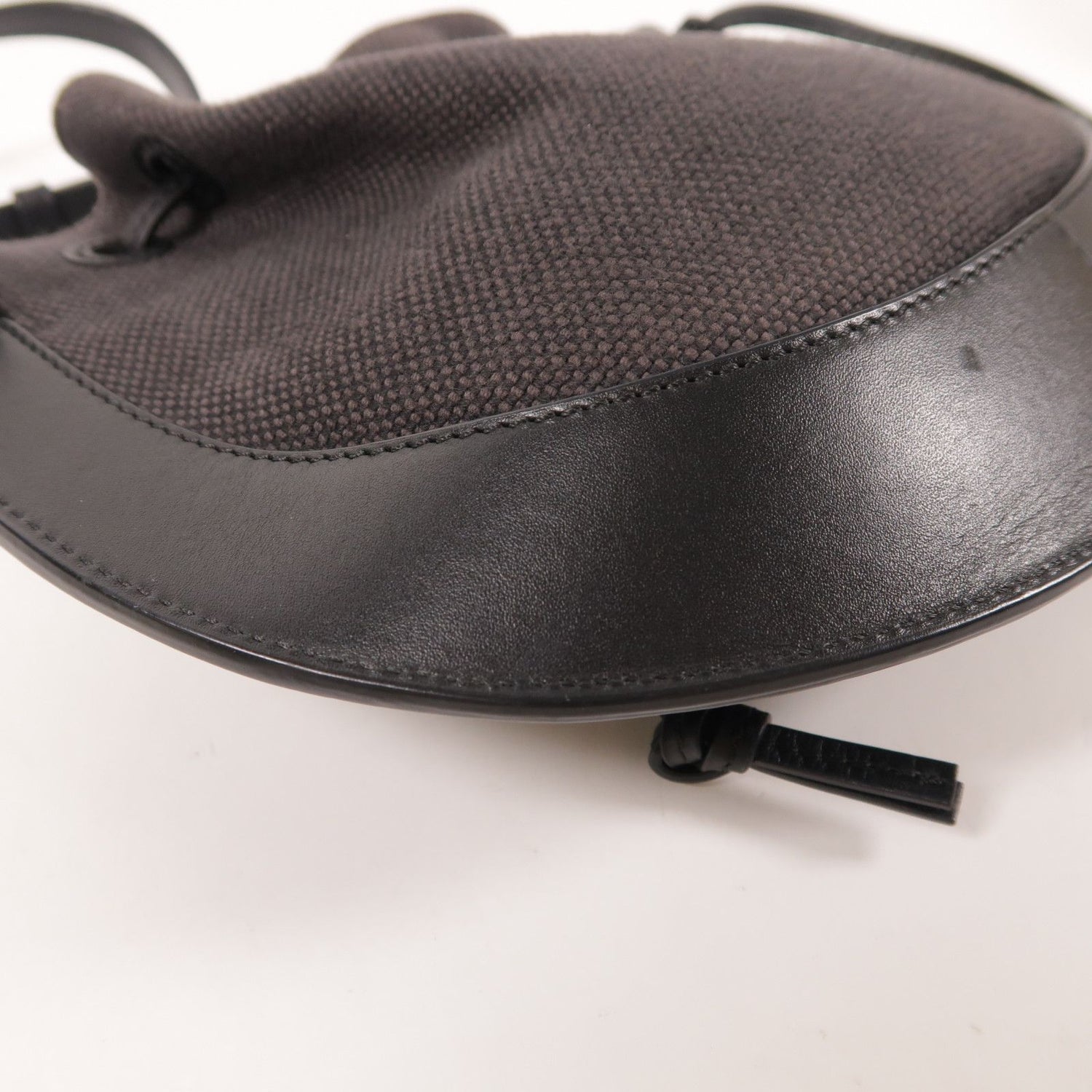 Loewe Canvas Shoulder Bag Black Canvas