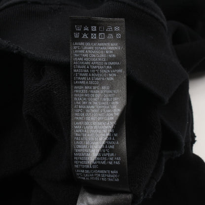 Balenciaga Hand-drawn Bb Icon Hoodie Xs 620973 Cotton Black Mens