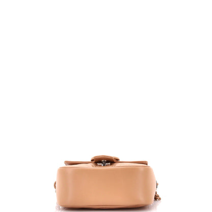 Gucci GG Marmont Convertible Flap Shoulder Bag Matelasse Leather Mini