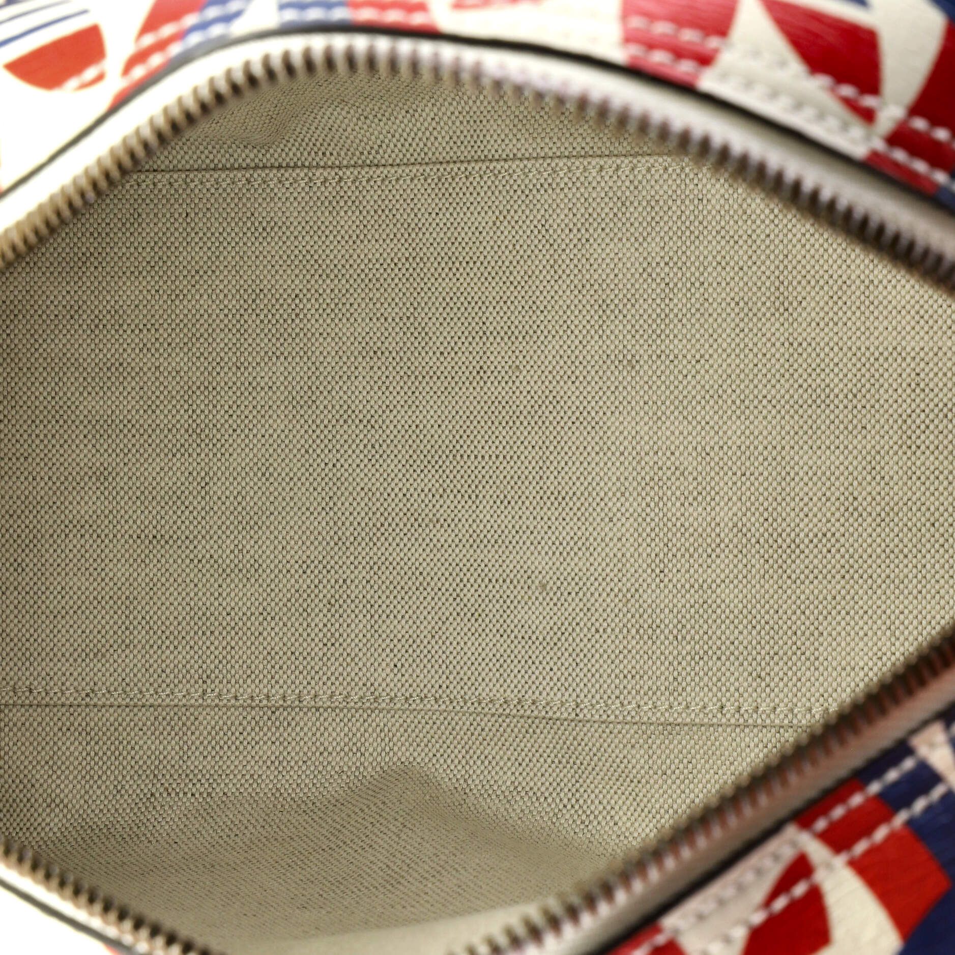 Gucci X Adidas Duffle Bag Printed Leather Mini