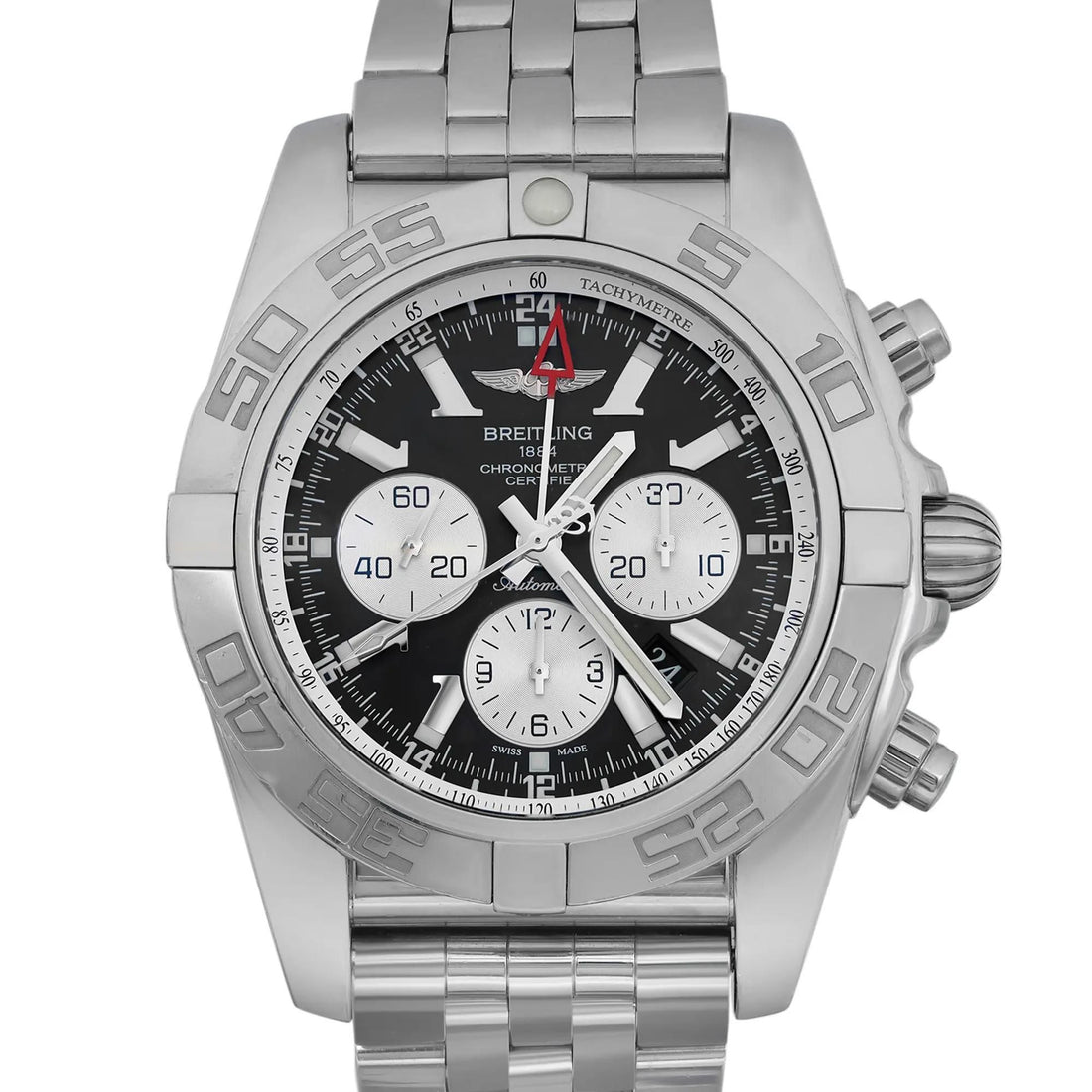 Breitling Chronomat GMT Steel Black Dial Automatic Men&