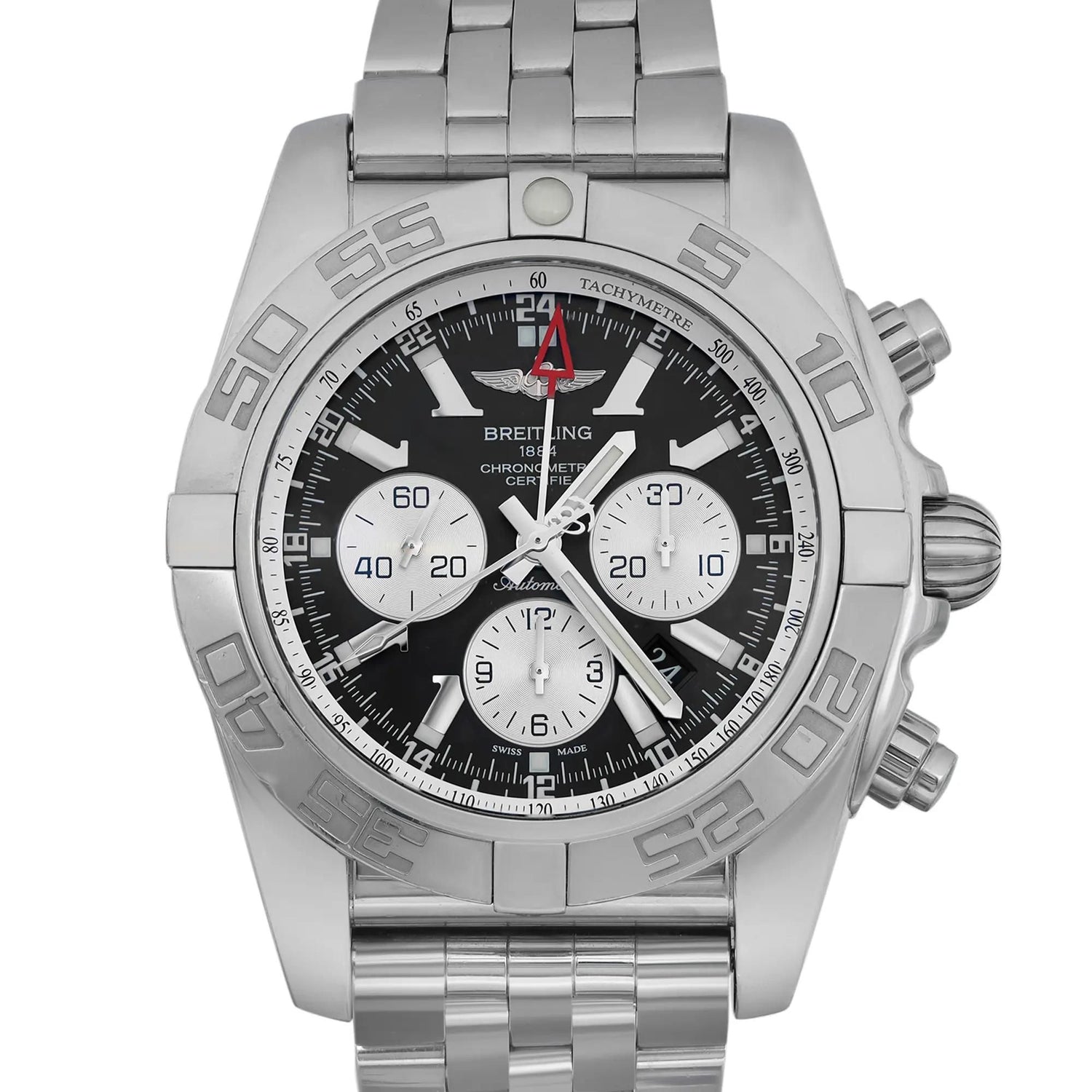 Breitling Chronomat GMT Steel Black Dial Automatic Men&