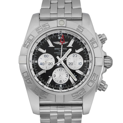 Breitling Chronomat GMT Steel Black Dial Automatic Men&
