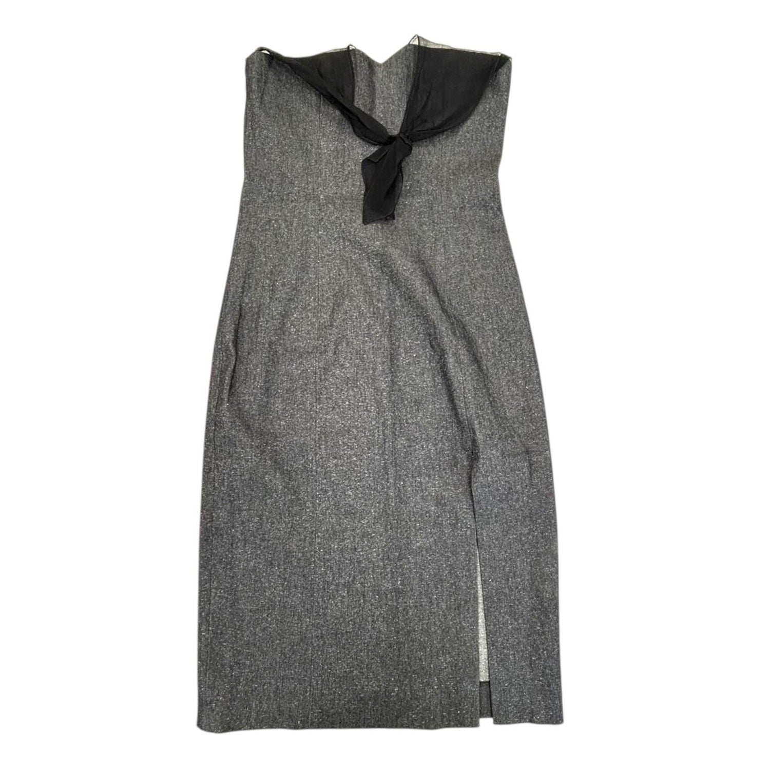 Dior Grey Cotton One Piece Dress 36