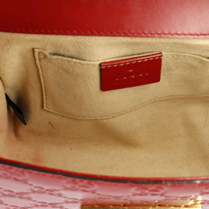Gucci Padlock Shoulder Bag Guccissima Leather Small
