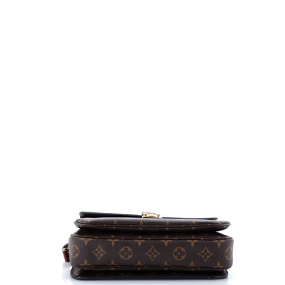 Louis Vuitton Braided Handle Pochette Metis Monogram Canvas